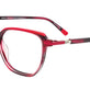 Transparent Dark Red & Red