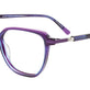 Transparent Dark Purp & Purple