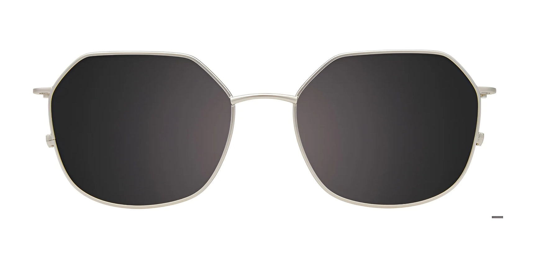 Easyclip EC669 Eyeglasses with Clip-on Sunglasses | Size 52