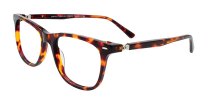 EasyClip EC670 Eyeglasses with Clip-on Sunglasses Tortoise