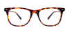 EasyClip EC670 Eyeglasses with Clip-on Sunglasses | Size 54 / Black