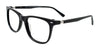 EasyClip EC670 Eyeglasses with Clip-on Sunglasses | Size 54 / Black
