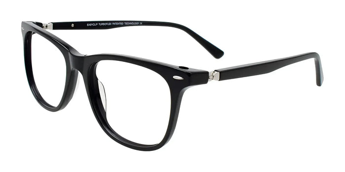 EasyClip EC670 Eyeglasses with Clip-on Sunglasses | Size 54 / Black