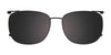 EasyClip EC670 Eyeglasses with Clip-on Sunglasses | Size 54 / Clip Only (Color №020)