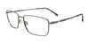 EasyClip EC672 Eyeglasses | Size 59 / Satin Steel