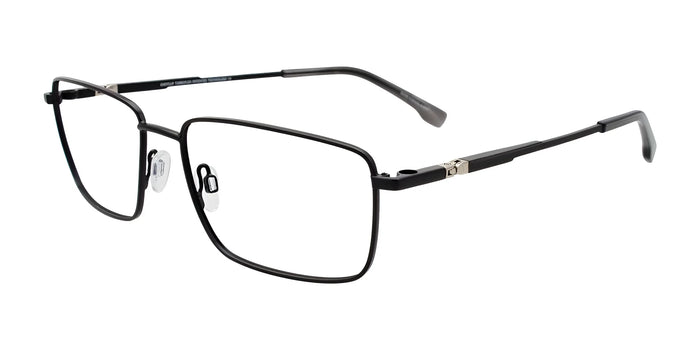 EasyClip EC672 Eyeglasses | Size 59 / Satin Black