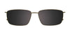 EasyClip EC672 Eyeglasses | Size 59 / Clip Only (Color №060)