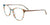 EasyClip EC673 Eyeglasses with Clip-on Sunglasses | Size 51 / Brown & Turquoise Mix Design