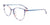 EasyClip EC673 Eyeglasses with Clip-on Sunglasses | Size 51 / Light Blue & Pink Mix Design