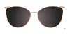 EasyClip EC673 Eyeglasses with Clip-on Sunglasses | Size 51 / Clip Only (Color №030)