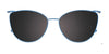 EasyClip EC673 Eyeglasses with Clip-on Sunglasses | Size 51 / Clip Only (Color №050)