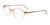 EasyClip EC675 Eyeglasses with Clip-on Sunglasses | Size 52 / Light Brown To Peach Gradient