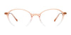 EasyClip EC675 Eyeglasses with Clip-on Sunglasses | Size 52 / Light Blue To Pink Gradient