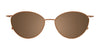 EasyClip EC675 Eyeglasses with Clip-on Sunglasses | Size 52 / Clip Only (Color №010)