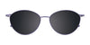 EasyClip EC675 Eyeglasses with Clip-on Sunglasses | Size 52 / Clip Only (Color №080)