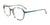 EasyClip EC676 Eyeglasses with Clip-on Sunglasses | Size 51 / Teal & Pink Tortoise/Teal