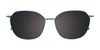 EasyClip EC676 Eyeglasses with Clip-on Sunglasses | Size 51 / Beige & Pink Tortoise/Rose Gold