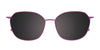 EasyClip EC676 Eyeglasses with Clip-on Sunglasses | Size 51 / Clip Only (Color №030)