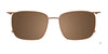 EasyClip EC678 Eyeglasses with Clip-on Sunglasses | Size 54 / Clip Only (Color №050)