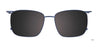 EasyClip EC678 Eyeglasses with Clip-on Sunglasses | Size 54 / Clip Only (Color №060)