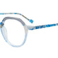 Transparent Grey & Blue