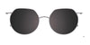 EasyClip EC679 Eyeglasses with Clip-on Sunglasses | Size 49 / Clip Only (Color №020)