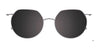 EasyClip EC679 Eyeglasses with Clip-on Sunglasses | Size 49 / Clip Only (Color №050)