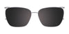 EasyClip EC680 Eyeglasses with Clip-on Sunglasses | Size 52 / Trans Marble Blue & Pink & Crystal
