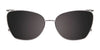 EasyClip EC682 Eyeglasses with Clip-on Sunglasses | Size 53 / Transp Blue To Lt Pink Gradient/Marble Blue