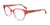 EasyClip EC682 Eyeglasses with Clip-on Sunglasses | Size 53 / Transp Pink To Crystal Gradient/Marble Pink