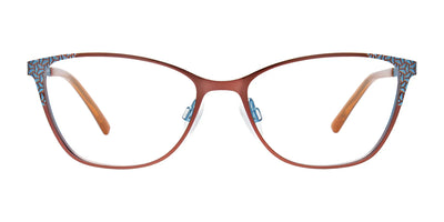 EasyClip EC683 Eyeglasses with Clip-on Sunglasses | Size 52