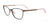 EasyClip EC683 Eyeglasses with Clip-on Sunglasses | Size 52 / Matt Black & Pink Gold Trim