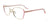 EasyClip EC684 Eyeglasses with Clip-on Sunglasses | Size 54 / Gold & Pink