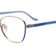Rose Gold & Blue