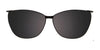 EasyClip EC685 Eyeglasses with Clip-on Sunglasses | Size 54 / Clip Only (Color №030)