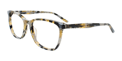 EasyClip EC686 Eyeglasses with Clip-on Sunglasses | Size 52