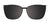 EasyClip EC686 Eyeglasses with Clip-on Sunglasses | Size 52 / Clip Only (Color №080)