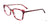 EasyClip EC687 Eyeglasses with Clip-on Sunglasses | Size 52 / Red Tortoise