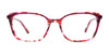 EasyClip EC687 Eyeglasses with Clip-on Sunglasses | Size 52 / Blue Tortoise
