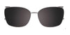 EasyClip EC687 Eyeglasses with Clip-on Sunglasses | Size 52 / Blue Tortoise