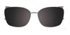 EasyClip EC687 Eyeglasses with Clip-on Sunglasses | Size 52 / Clip Only (Color №030)