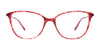 EasyClip EC689 Eyeglasses with Clip-on Sunglasses | Size 56 / Black & Crystal Mix