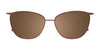 EasyClip EC689 Eyeglasses with Clip-on Sunglasses | Size 56 / Clip Only (Color №030)