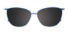 EasyClip EC689 Eyeglasses with Clip-on Sunglasses | Size 56 / Clip Only (Color №050)