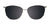 EasyClip EC689 Eyeglasses with Clip-on Sunglasses | Size 56 / Clip Only (Color №090)