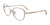 EasyClip EC690 Eyeglasses with Clip-on Sunglasses | Size 52 / Light Brown & Steel