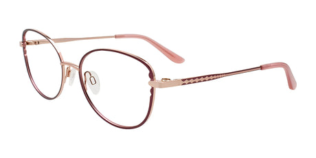 EasyClip EC690 Eyeglasses Pink & Pink Gold