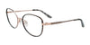 EasyClip EC690 Eyeglasses with Clip-on Sunglasses | Size 52 / Black & Gold