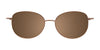 EasyClip EC690 Eyeglasses with Clip-on Sunglasses | Size 52 / Clip Only (Color №010)