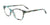 EasyClip EC691 Eyeglasses with Clip-on Sunglasses | Size 51 / Turquoise & Black Marble Mix